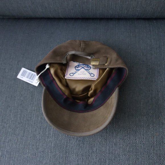 Diesel Real Leather Only the Brave 100% Cow Leather Adjustable Hat - Picture 8 of 16